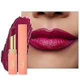 Oulac Violett Lippenstift langanhaltenden Matt, Intensive Farbe, Hochpigmentiert Rouge, Geschmeidige Hydratisierte Halt ohne auszutrocknen,Langanhaltend Lip Cream, Vegane 3.6g(Y03)