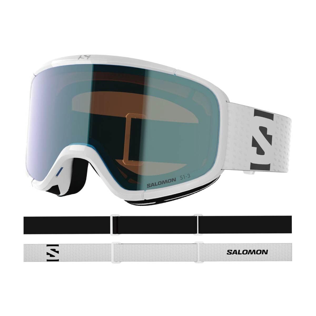 Salomon Aksium 20 Photochromic, Occhiali Sci Snowboard Unisex: Ottima Vestibilità e Comfort, Durabilità, e Visione Ottimizzata Automaticamente