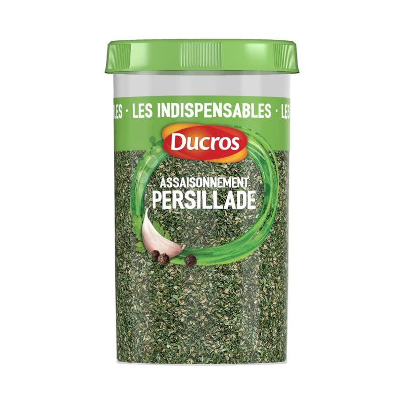 DUCROS Persillade 95G - Mélange d'herbes aromatiques pour une cuisine gourmande et savoureuse - Idéal pour vos plats de poisson, viande, légumes et salades - Lot De 4 - Vendu Par Lot