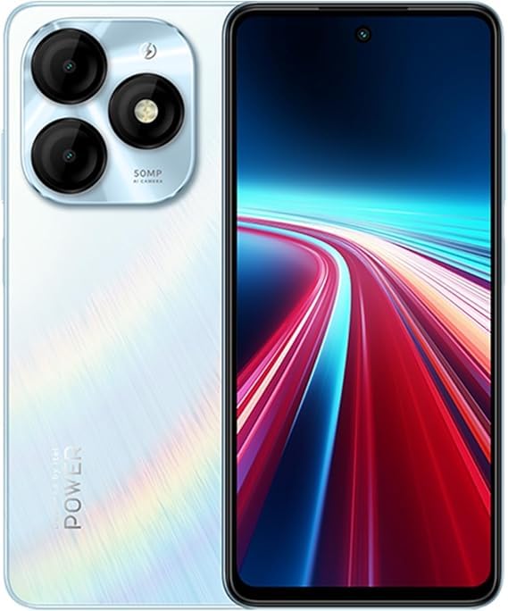 P55 4G (8GB+256GB) | Upto 24GB RAM with Memory Fusion & 256GB ROM| 50MP AI Dual Rear Camera & 8MP Front Camera| 5000mAh Battery with 18W Charger | Dynamic Bar|UFS 2.2 (Aurora Blue)