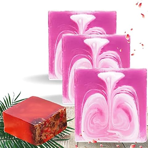 Yoni Soap Bars Yoni Wash Set Of 4, Feminine Wash Ph Balance for Women Vaginial Deodorants, Organic Yoni Soap Handmade Vagina Soap Natural Vaginal Wash Care Soap with Bubble Net 3.53 oz Cover