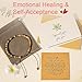 ZOKCC Inspirational Gifts Bracelets for Women: Christmas Day Gifts for Women Friends Sister Mom - Healing Natural Stone Beads Bracelets Thinking of you Get Well Soon Gift for Women