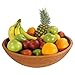 17 Inch Solid Cherry Wood Salad Bowl - Holland Bowl Mill