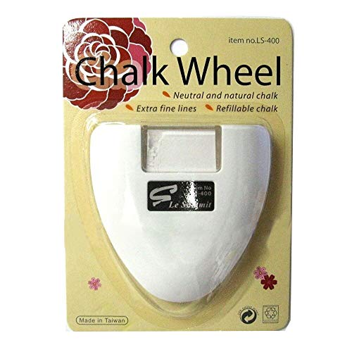 Chalk Wheel - Fine Line Fabric Marker Blue, Red, White,