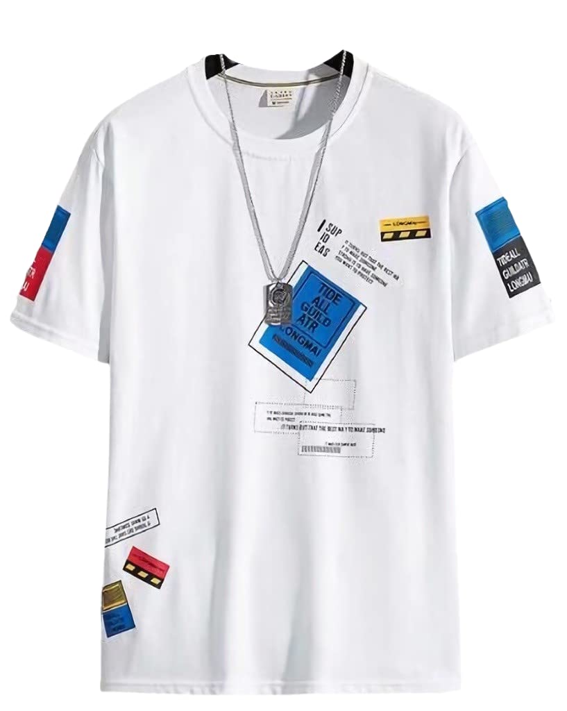 [emptio] [エンプティオ] サラサラ シャツ メンズ アウトドア アート ビッグシルエット ドット 半袖 襟なし インナー