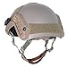 ATAIRSOFT Adjustable Maritime Helmet ABS for Airsoft Paintball(Tan,L/XL)