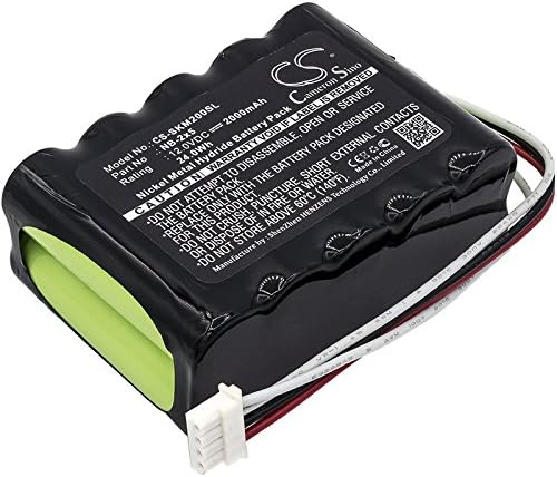Techtekbattery compatible with [SatLook] Micro G2, Micro HD, Micro+, for [Emitor] Satlook Micro HD replaces NB-2x5