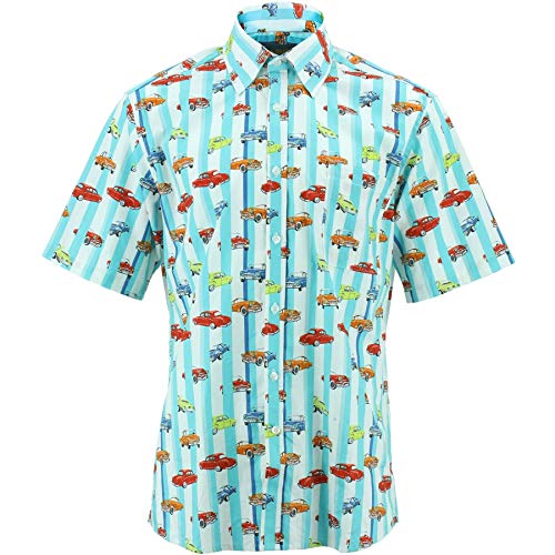 Camisa de manga corta para coche y rayas ideal para tus vacaciones de verano