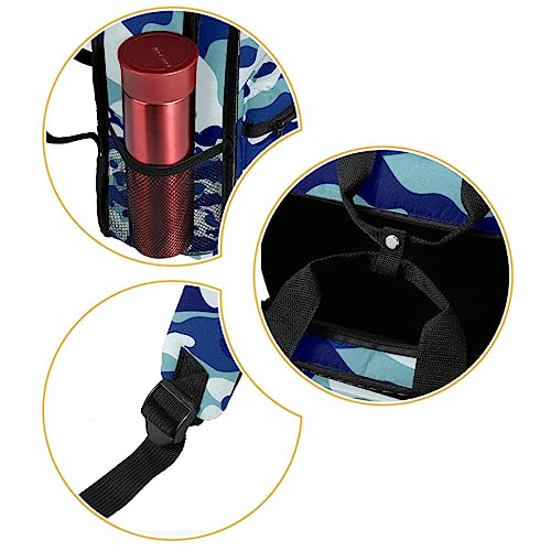 Sac à dos garçons réglable multicolore camouflage 26cm - 2