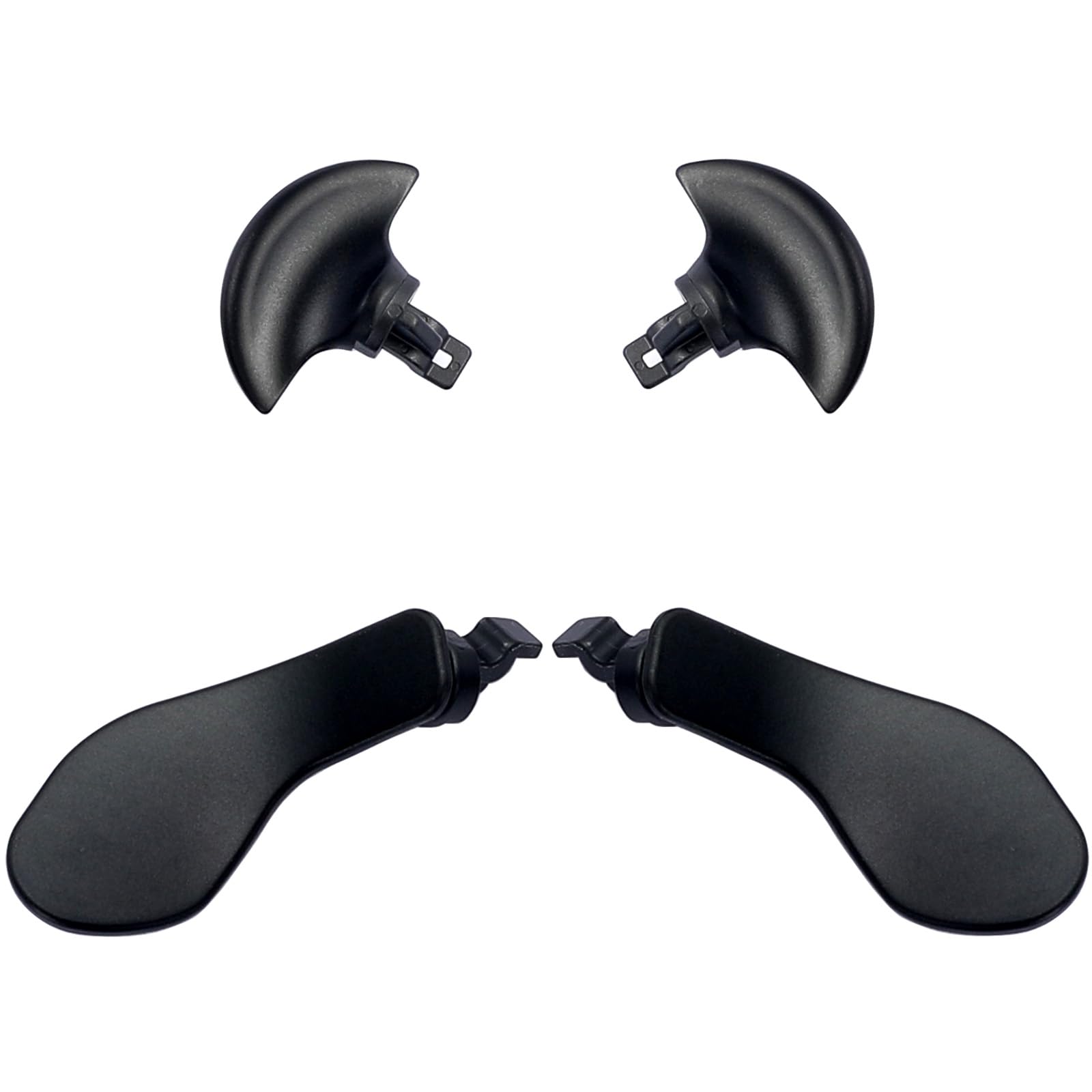 Metaliczne tylne łopatki do kontrolera PS5 Edge, wymienne metalowe tylne przyciski ze stali nierdzewnej, zamiennik do kontrolera PS5 Edge, kontroler nie jest dołączony