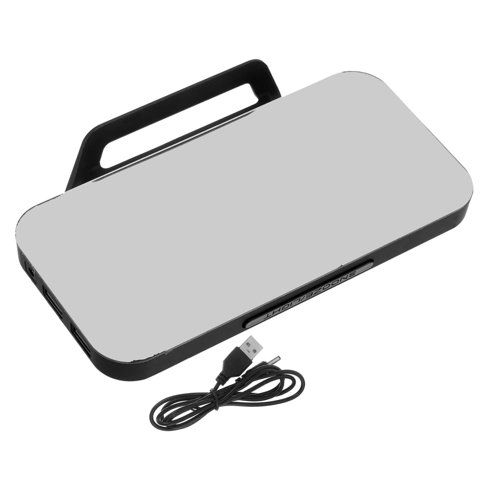 Ciieeo Sveglia Digitale Con Display Led Grande e Luminoso Controllo Della Luminosità Funzione Snooze Porte Usb Per Caricare Dispositivi Per Camera Da Letto e Scrivania