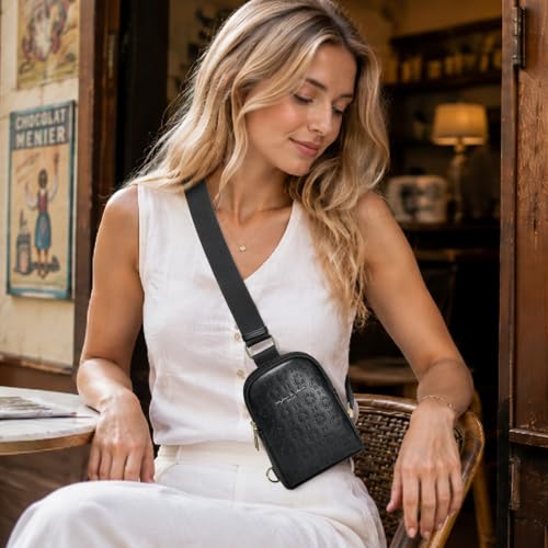 Image of INICAT Lightweight Small Crossbody Sling Bag for Women | Mini Travel Purse,Multi-pocket with Card Slots,Durable Vegan Leather,Everyday Carry