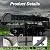 Chilihom Car Port Metal Carport 12 ×20 FT Heavy Duty Carport Kit, Metal Garage Carport Canopy with Galvanized Steel Frame and Roof, Car Tent Shelter Outdoor Storage Shed for Boats and Truck, Charcoal