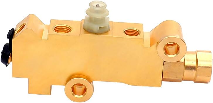 UCUT PV2 172-1353 Brass Proportioning Valve Disc/Drum Front Drum Rear Brake, Combination-Proportioning Valve Compatible with GM Street Rod Classic Car Truck