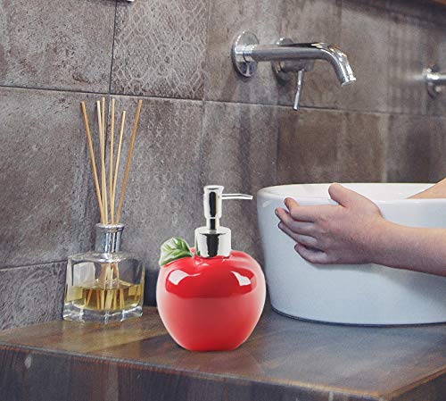 Palais Essentials Refillable Liquid Hand Soap Dispenser For Bathroom, Premium Kitchen Soap And Lotion Dispenser (14 Oz Apple) #TOP4