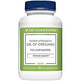 The Vitamin Shoppe Super Strength Oil of Oregano 45MG (70 Carvacrol), Wild Mediterranean Oregano Oil...