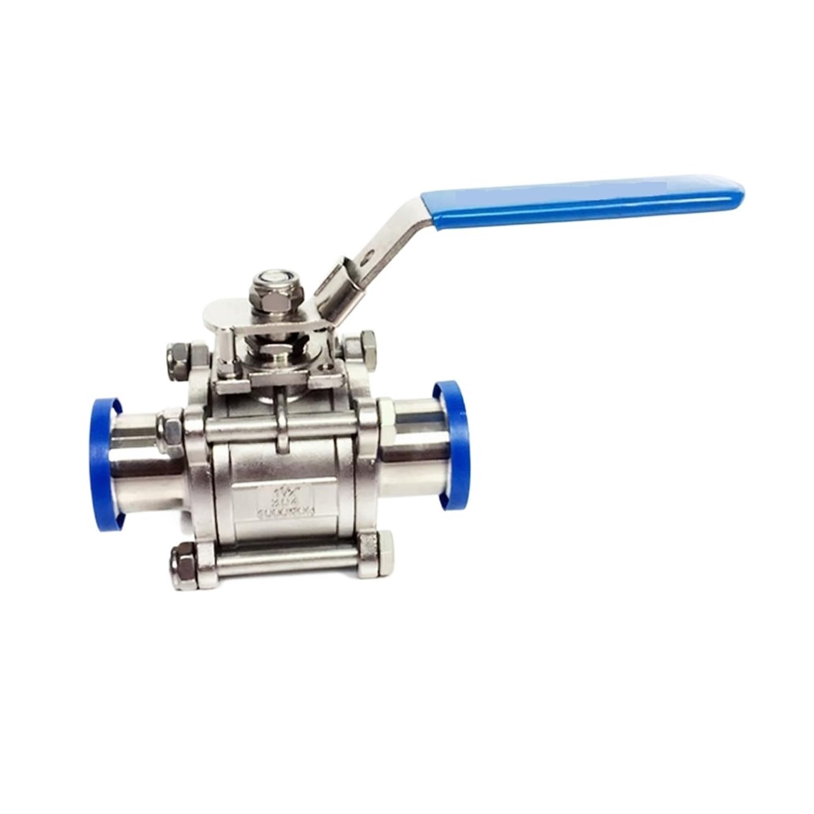 Valvola a sfera 12.7mm 1/2" Tubo OD X 0.5" Tri Morsetto di Intercettazione a Sfera Sanitaria In Acciaio Birra A Casa Connessione rapida