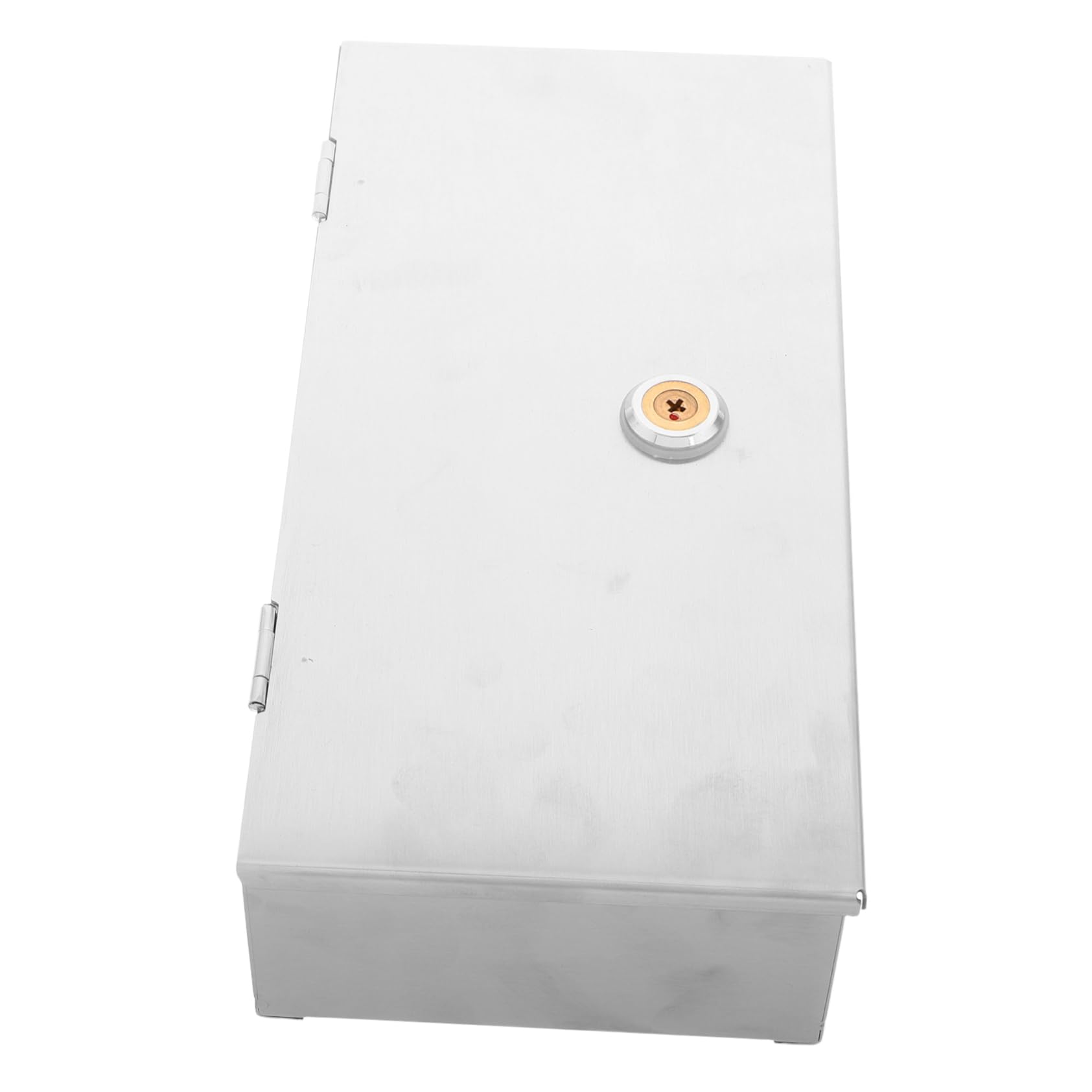 de Enchufe Exterior Inoxidable con Doble Caja Eléctrica Cerradura para Carga de Vehículos Eléctricos Instalación Adaptable para Exteriores