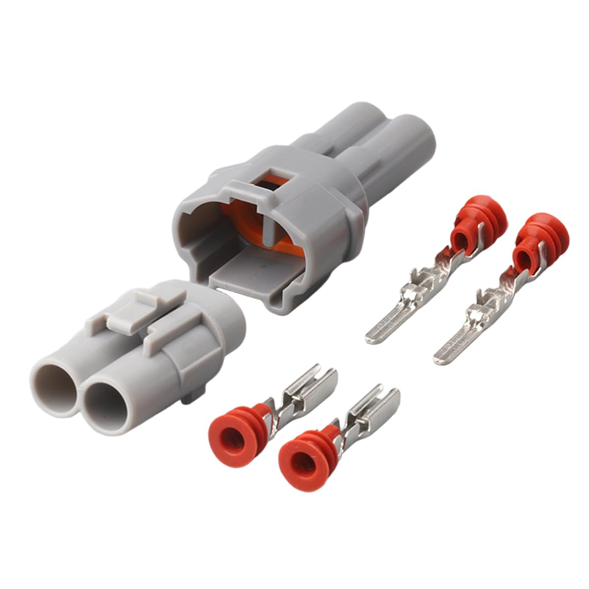 Newyuan 10 Sets 2Pin Motorcycle Connector Kit