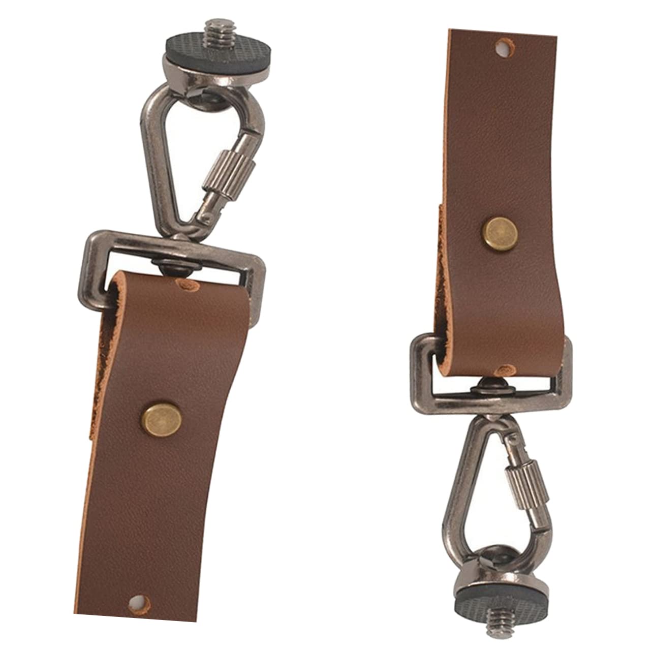 Sangle Cuir Pour Appareil Photo Bandoulière Réglable Et Multifonctionnelle Pour Photographes Équipement Photographique Professionnel Marron