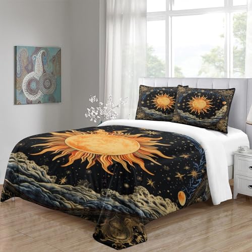 Funda nórdica 200x200cm de quiromante con fundas de almohada de microfibra suave infantil 5