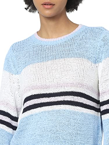 Image of Only Women's Acrylic Blend Round Neck Sweater