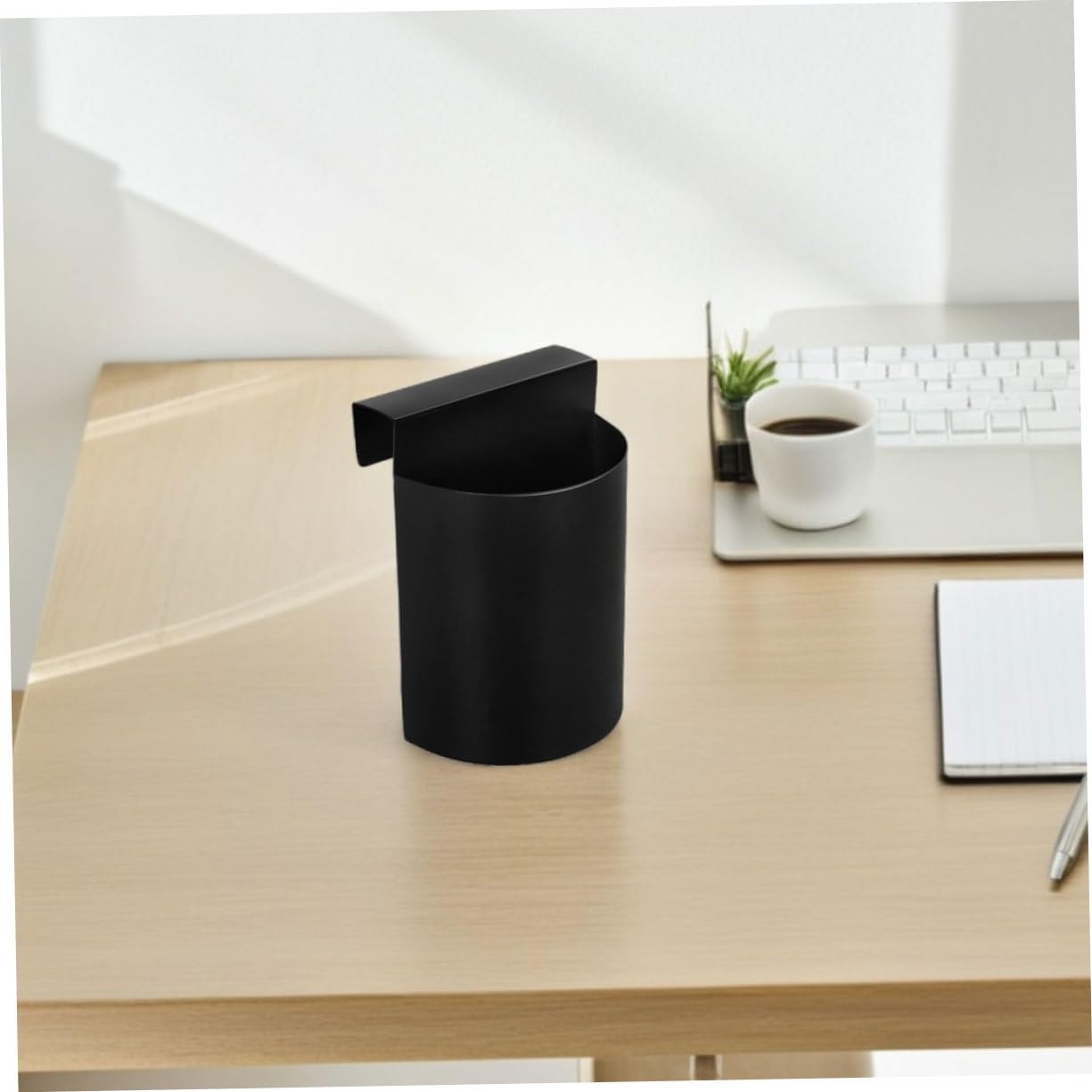 SOLUSTRE Hängender Schaufelorganisator Eisen, Schwarz, Küche