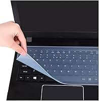 Película Silicone Transparente Para Teclado de Notebook 26,5cm x 11cm