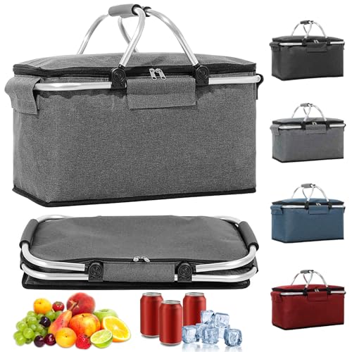 Hengrongshen Cesta de la compra plegable