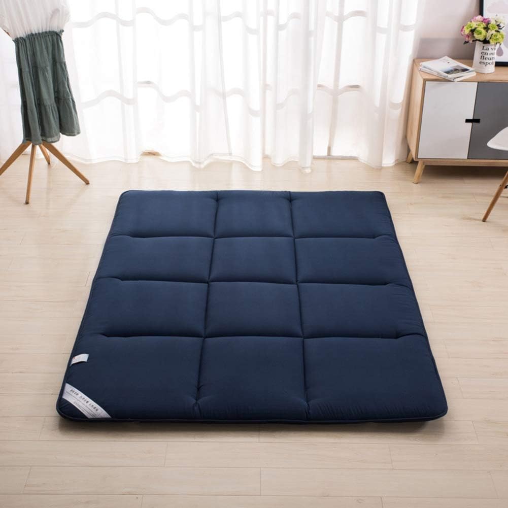 YQ WHJB Japanese Foldable Mattress,Ultra soft Tatami mattress,Non-slip Brushed Mattress pad,Floor futon mattress Sleeping pad Bed roll-G Twin