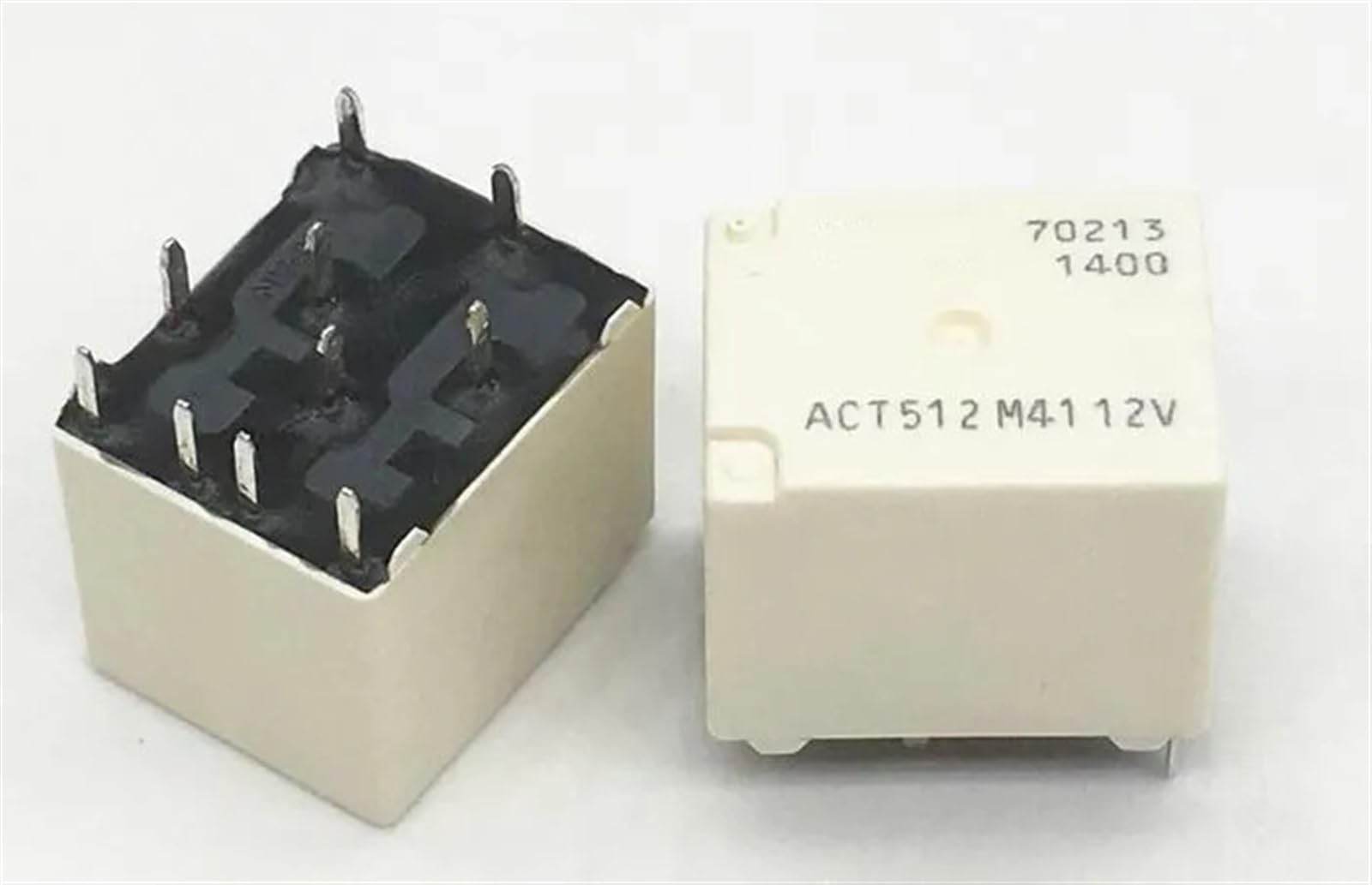 Relé ACT512 interruptor electromagnético de 10 pines White-ACT512 M41 3