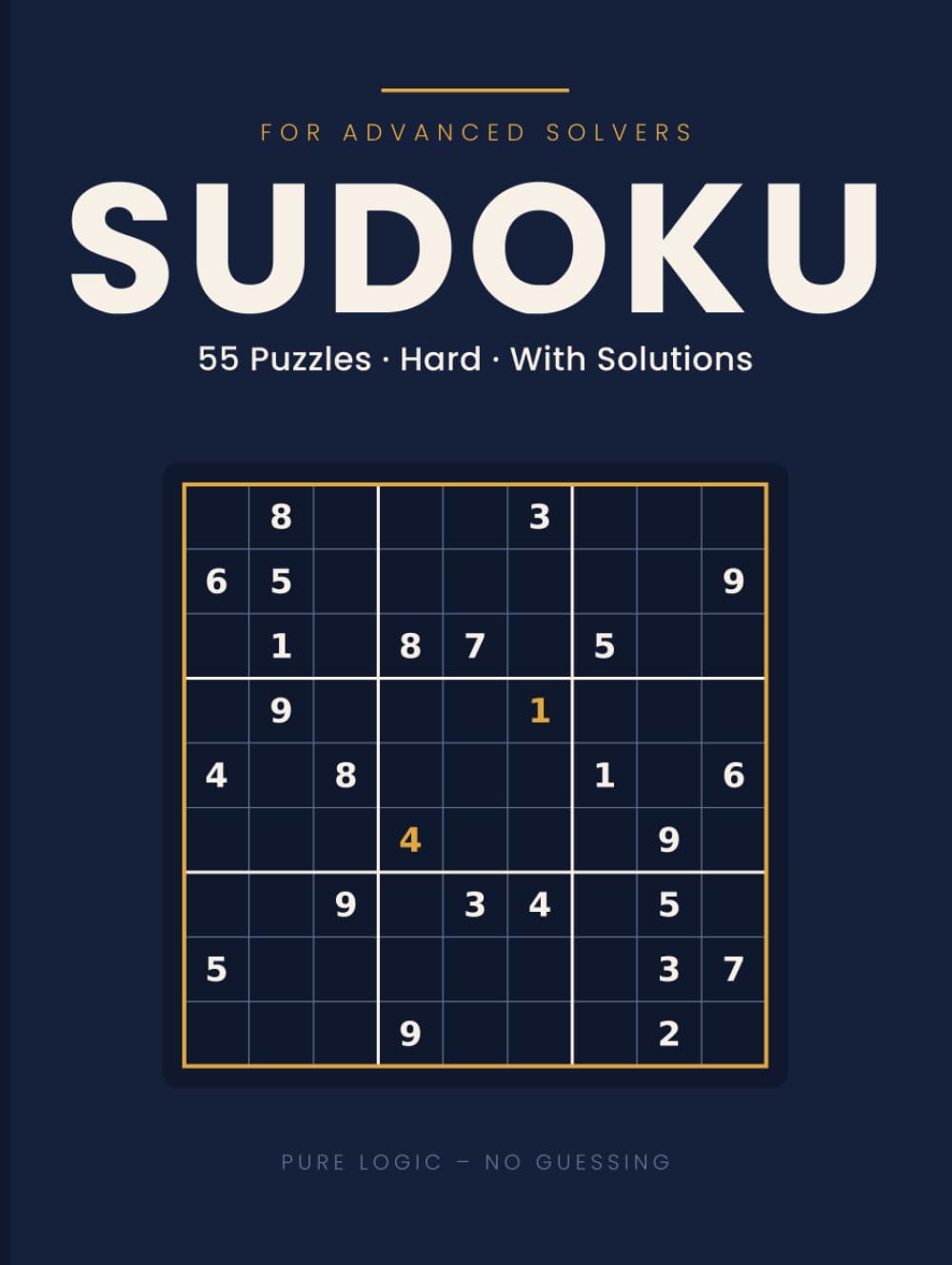 SUDOKU: 55 Puzzles · Medium · With Solutions