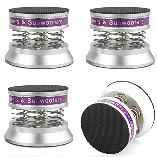 Piedini Ammortizzatori Per Altoparlanti O Subwoofer - Set Di 4, In Lega Di Alluminio, Per Eliminare Vibrazioni - Foto 8