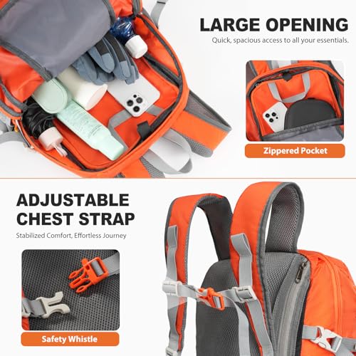 Mochila Deportiva Ligera 20L para Senderismo miniatura 3
