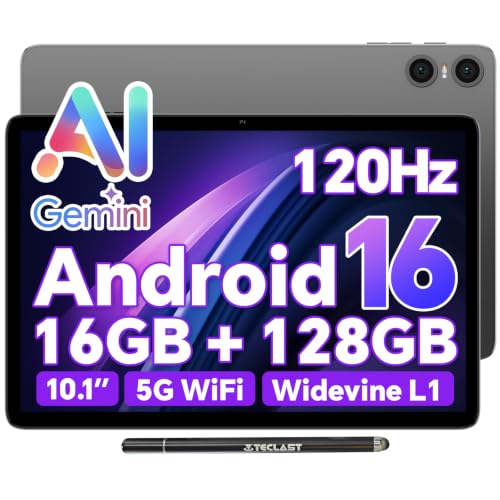 Image of TECLAST 10.1 inch P30T Android 16 Tablet, Octa-core,16GB+128GB with Stylus