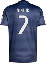 Madrid Vini Jr #7 Away 25/26 Soccer Jersey for Men Fan Version