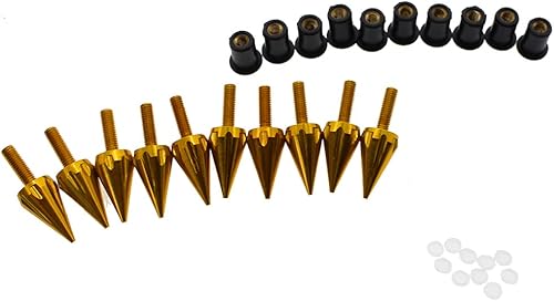 Miniatura 2 de PROCNC - Tornillos para parabrisas de motocicleta, tuercas de tornillo para Honda CBR 600rr 1000rr para Suzuki GSXR 600 750 1000 para Yamaha R1 R6