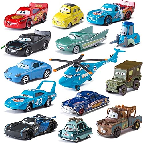Viamaz Set Of Toy Cars, Color Box Packing For Your Son Birthday Gift Toy Cars 1:55 Scale Die-Casting Car Metal Alloy Boy Kid Toy, Safety Toy Cars For Kid, Multi-Color And Style For #TOP4