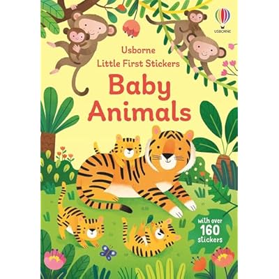 Little First Stickers Baby Animals