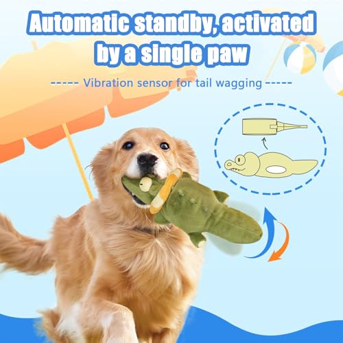 Jouet interactif pour chien résistant à mâcher avec queue intelligente - 8