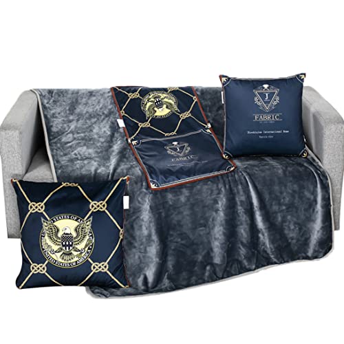 �N�b�V�����ɂȂ�u�����P�b�g �ӂ�ӂ� �Ђ��|�� �g���� �ѕz 110x150cm ���G�� ���[�֗� ��[�΍� �􂦂� �I�[���V�[�Y�� �ԓ� �I�t�B�X ���s �L�����v �A�N�Z���g�N�b�V���� 35x35cm �f�U�C��15