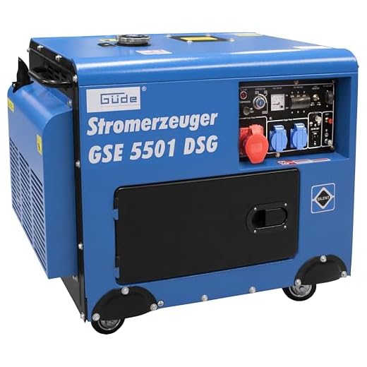 Güde Stromerzeuger GSE 5501 DSG