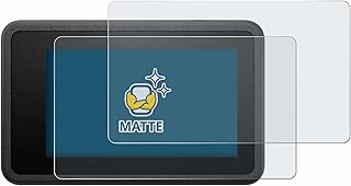 brotect 2-Pack Screen Protector Anti-Glare compatible with DJI Osmo Action 4 Screen Protector Matte, Anti-Fingerprint Protection Film