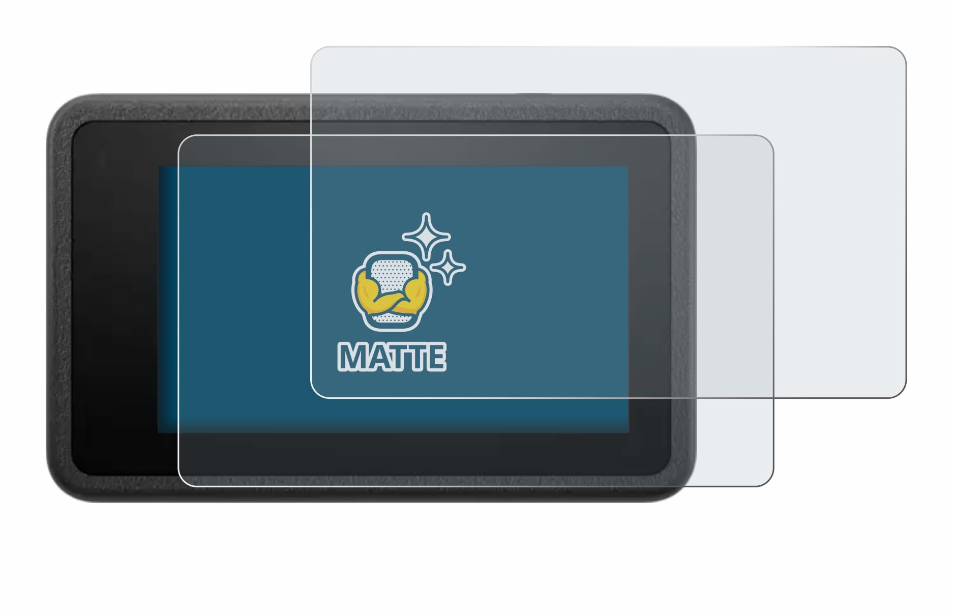 Pellicola Protettiva Opaca Per DJI Osmo Action 4 - 2 Pezzi Anti-Riflesso E Anti-Graffio - Foto 5