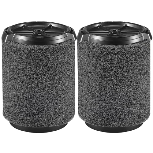2 Pack VF7000 Replacement Filter for Ridgid Shop Vac Compatible with Ridgid 5-20 Gallon and Husky 6-9 Gallon Wet/Dry Vacuum Cleaners Replacement Filters Foam Wet Application Filter