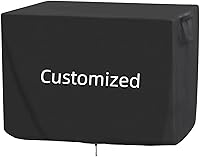 Vista 18 de Yaheetech - Funda impermeable para mesa de banco de macetas Yaheetech de 45 x 20 x 49 pulgadas, funda protectora para armarios al aire libre/bancos