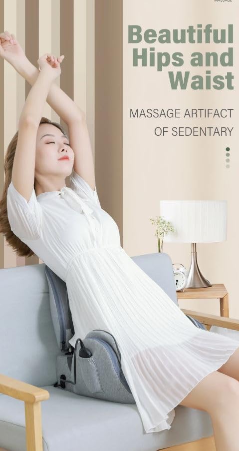 Lucario Pain Relief Coccyx Cushion,Waist Buttocks Massager Back Massage Seat Cushion Office Chair Cushion for Butt, Sciatica, Pelvic Floor, Grey Lucario Pain Relief Coccyx Cushion,Waist Buttocks Massager Back Massage Seat Cushion Office Chair Cushion for Butt, Sciatica, Pelvic Floor, Grey