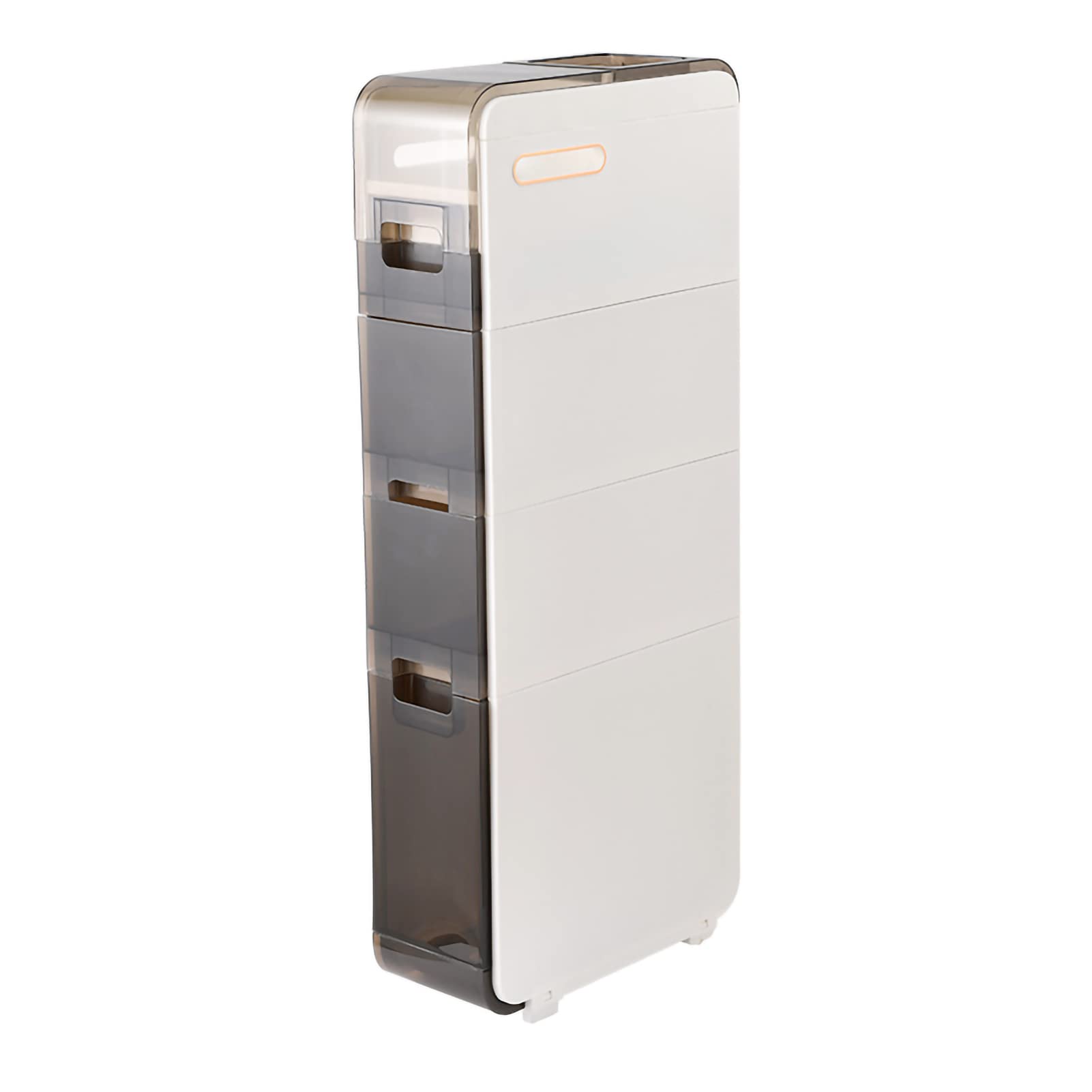 Torre Sto Der a 4 livelli Slim ckable, Bagno stretto nizer con C Ders & Ruote, Armadio Sto carta igienica ad alta capacità, Carrello Sto pavimento per bagno