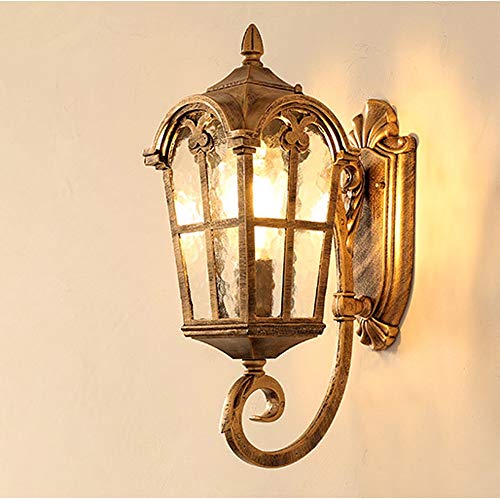 Lampe murale extérieure imperméable E27 pour résoudre le manque de lumière du patio