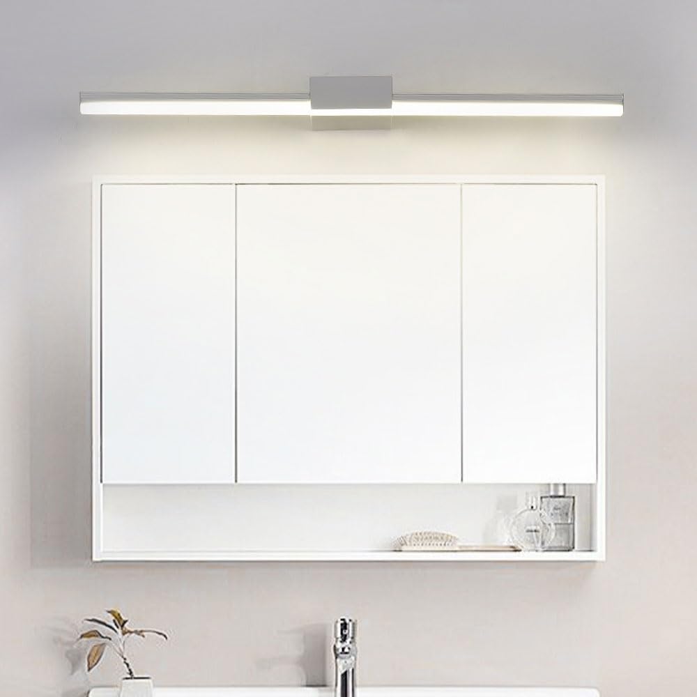 Jadssox LED-Waschtisch-Lichtleiste, lineare Badezimmer-Beleuchtung, Spiegelfrontlampe, Moderne Waschtisch-Wandleuchte, Make-up-Lampen, Lange Spiegelleuchten für Schlafzimmer, Wohnzimmer, Schminktisch